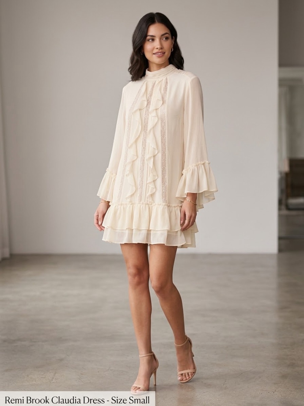 Claudia Dress in Cream